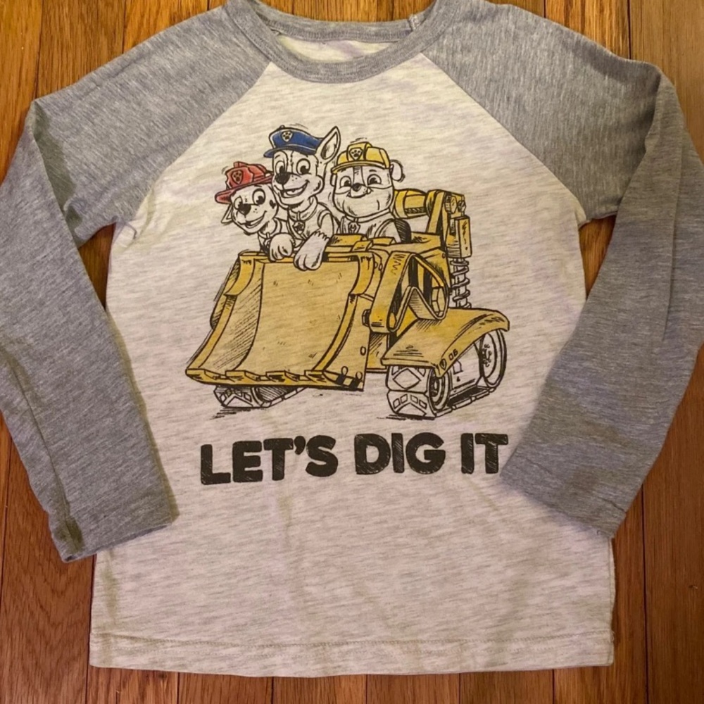 Jumping beans paw patrol boys shirt